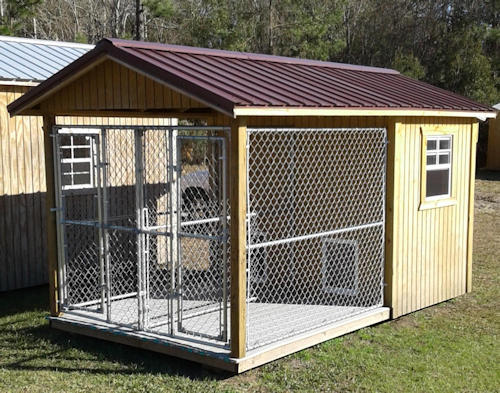 pre built dog houses